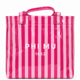Phi Mu Stripe Sorority Tote Bag