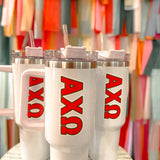 Alpha Chi Omega 40oz Sorority Stella Tumbler