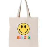 Delta Zeta All Smiles Sorority Tote