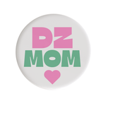 Delta Zeta Mom Heart Sorority Button
