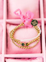 Delta Gamma Everyday Gold Bracelet Sorority Stack