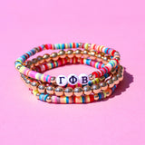 Gamma Phi Beta Miley Bracelet Stack