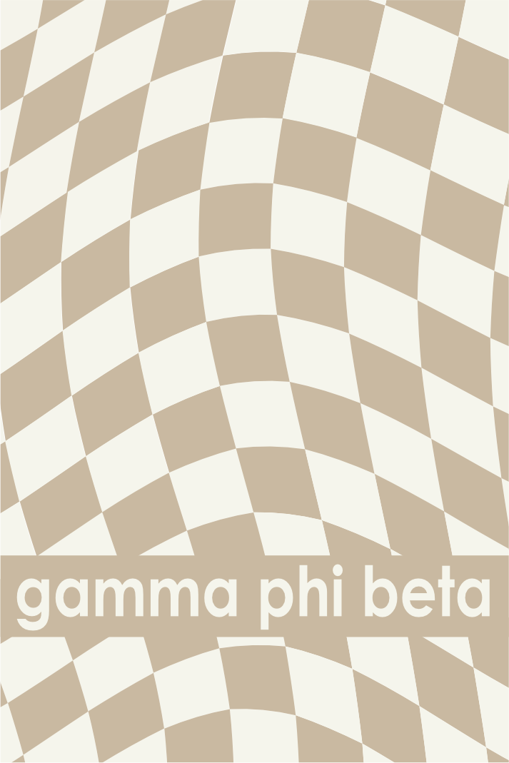 Gamma Phi Beta Sweet Dreams Sorority Blanket
