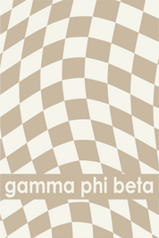 Gamma Phi Beta Sweet Dreams Sorority Blanket