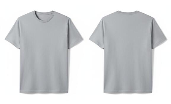 Ash grey mock neck blank