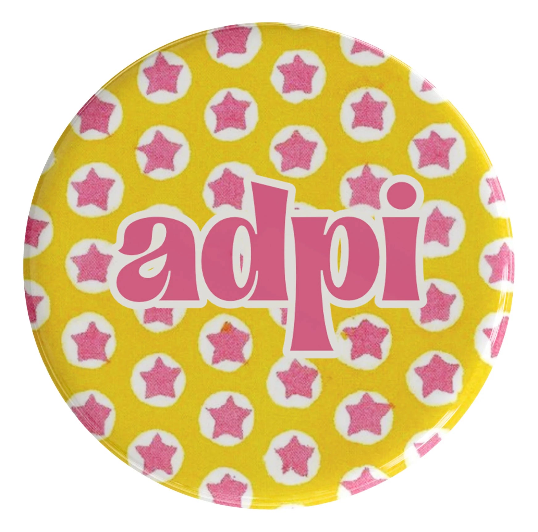 Alpha Delta Pi Starlight Sorority Button