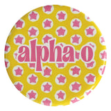 Alpha Omicron Pi Starlight Sorority Button