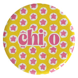 Chi Omega Starlight Sorority Button