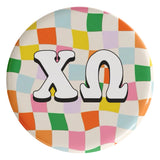 Chi Omega Fast Times Sorority Button