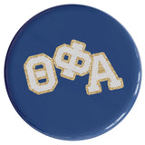 Theta Phi Alpha Varsity Letter Sorority Button