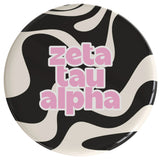 Zeta Tau Alpha Deja Vu Sorority Button