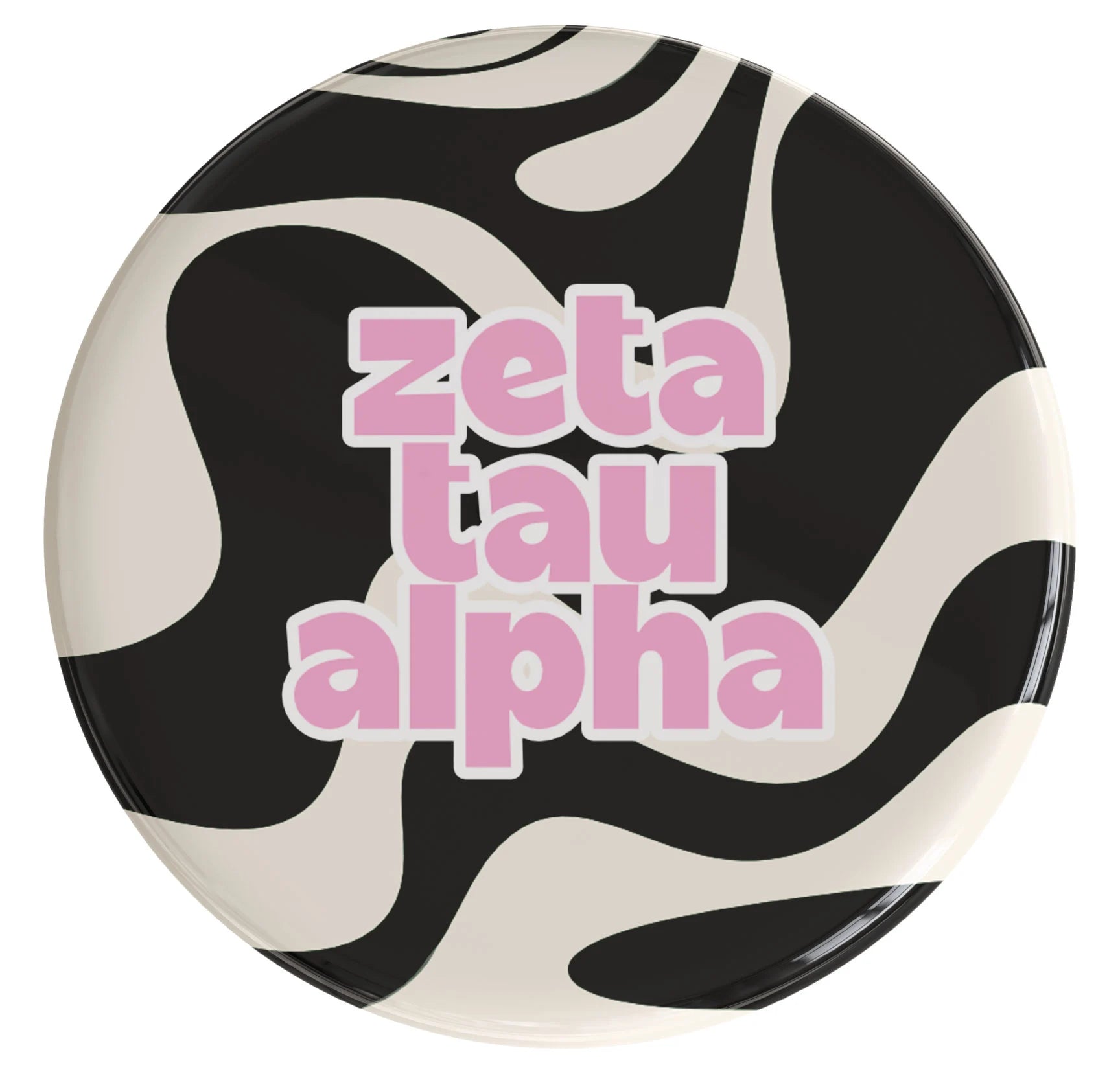 Zeta Tau Alpha Deja Vu Sorority Button