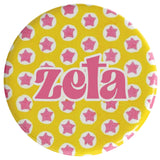 Zeta Tau Alpha Starlight Sorority Button