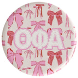 Theta Phi Alpha Coquette Sorority Button