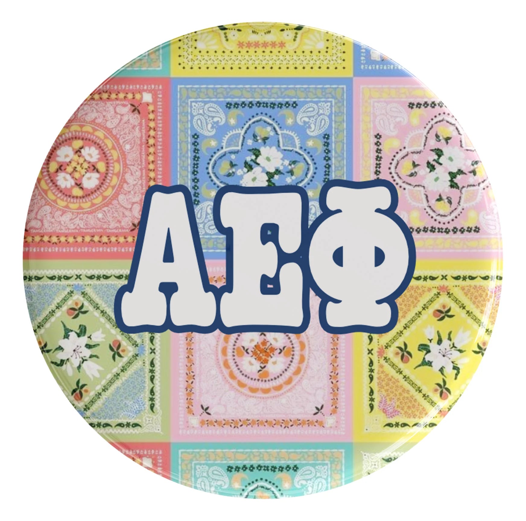 Alpha Epsilon Phi Summer Days Sorority Button