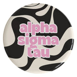 Alpha Sigma Tau Deja Vu Sorority Button