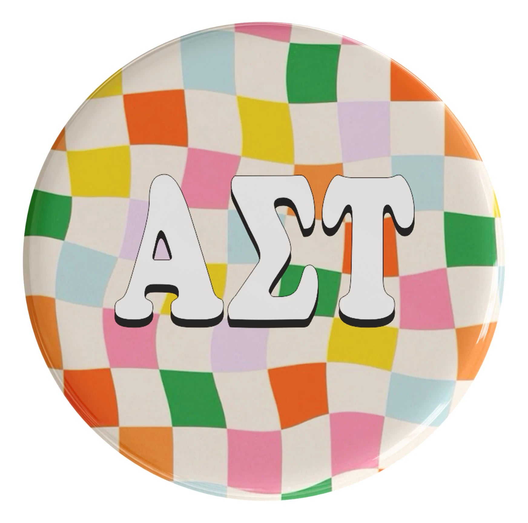 Alpha Sigma Tau Fast Times Sorority Button