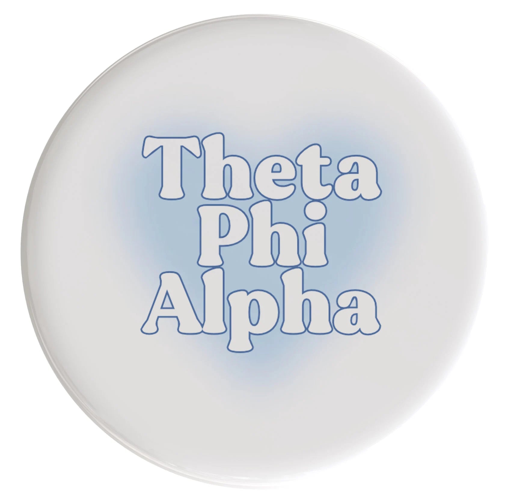 Theta Phi Alpha Big Heart Sorority Button