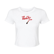 Kappa Alpha Theta Flirty Sorority Baby Tee