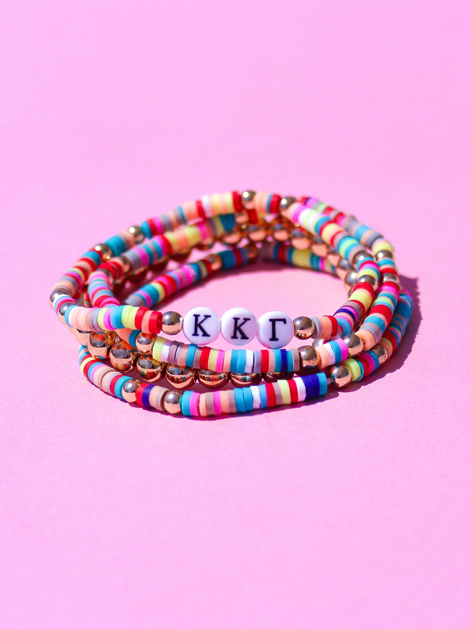 Kappa Kappa Gamma Miley Bracelet Stack