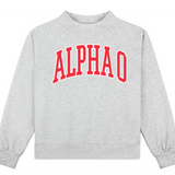 Alpha Omicron Pi Sorority Campus Mock Neck