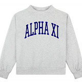 Alpha Xi Delta Sorority Campus Mock Neck