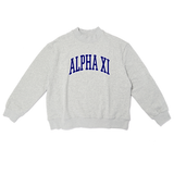 Alpha Xi Delta Sorority Campus Mock Neck
