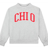 Chi Omega Sorority Campus Mock Neck