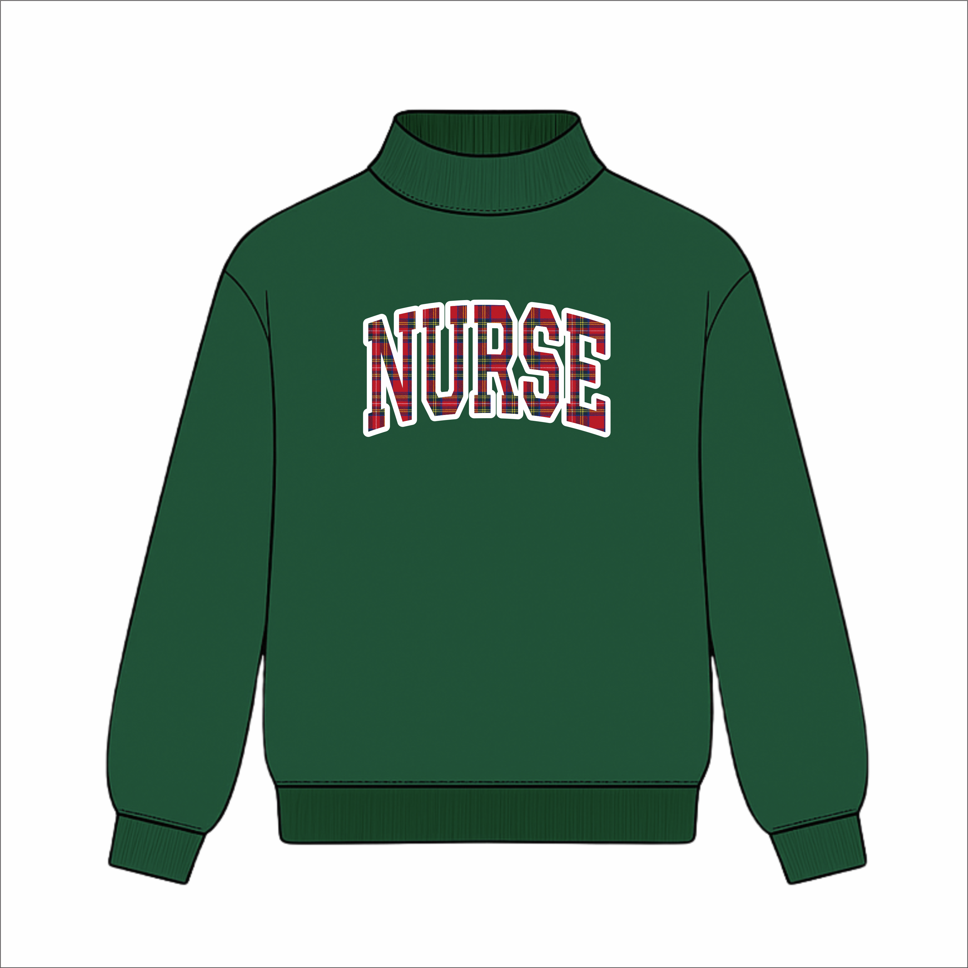 Nurse Kensington Mock Neck