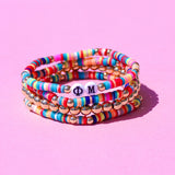 Phi Mu Miley Bracelet Stack