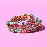 Sigma Delta Tau Miley Bracelet Stack