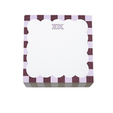 Sigma Kappa Scallop Note Cube – 4x4 Sticky Note Block (500 Sheets)