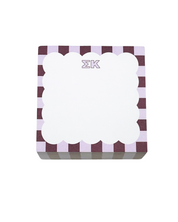 Scallop Sorority Note Cube – 4x4 Sticky Note Block (500 Sheets)