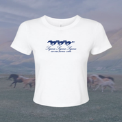Sigma Sigma Sigma Wild Horses Sorority Baby Tee