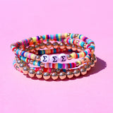 Sigma Sigma Sigma Miley Bracelet Stack