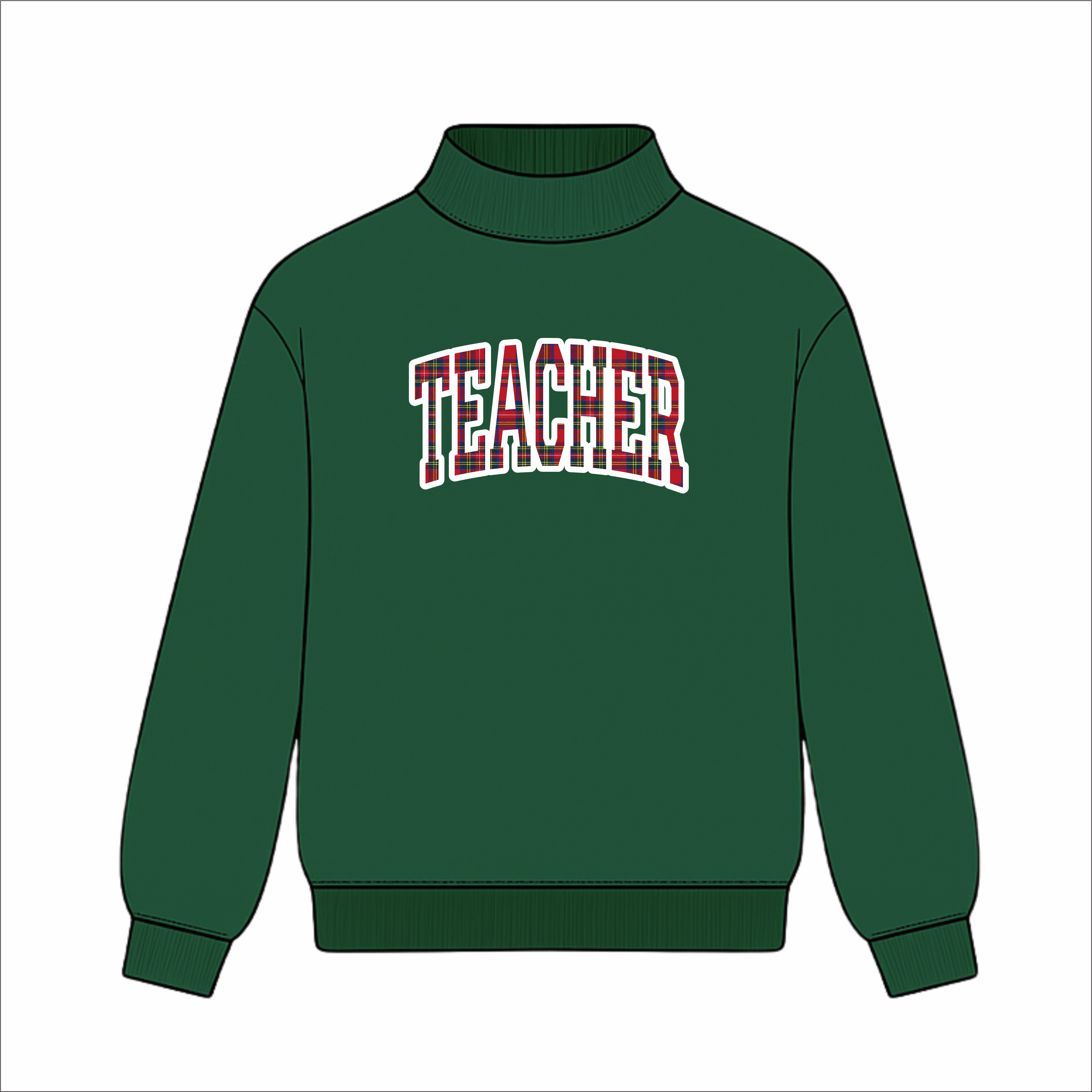 Teacher Kensington Mock Neck