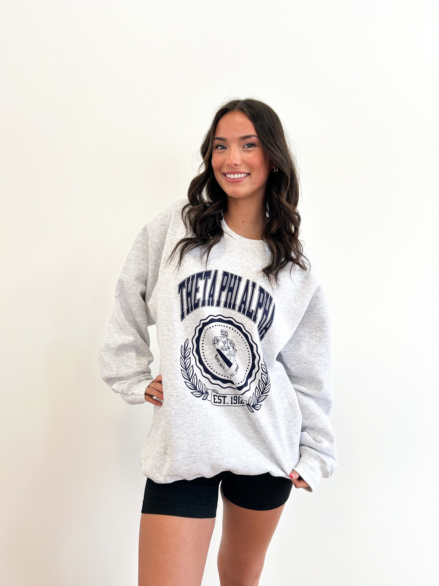 Theta Phi Alpha Ivy League Crewneck