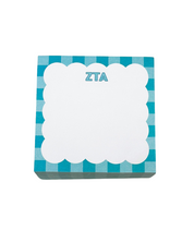 Scallop Sorority Note Cube – 4x4 Sticky Note Block (500 Sheets)