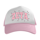 Zeta Tau Alpha Alpha Cosmic Cowgirl Sorority Trucker Hat