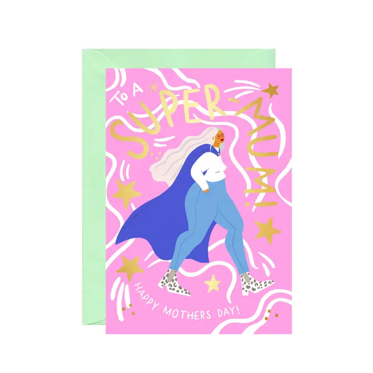 Super Mum Mothers Day Card