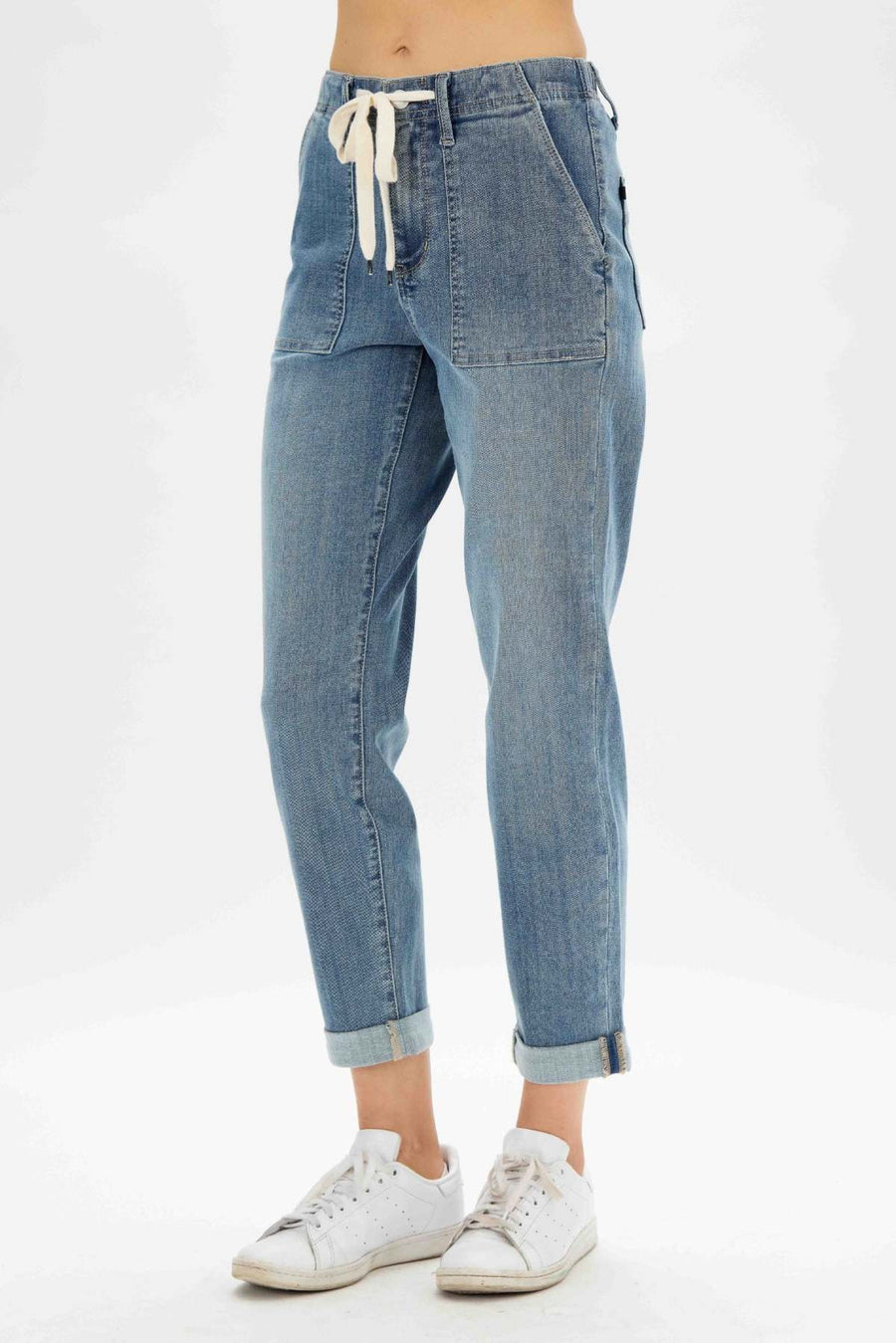 Judy Blue High Waist Pull On Jogger Jeans – Duo Studio Designs