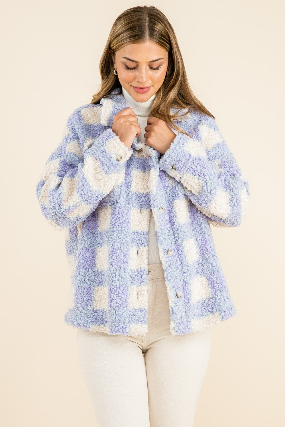 Adeline Sherpa Shacket
