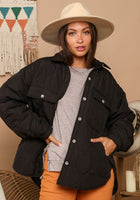 Load image into Gallery viewer, Local Icon Quilted Jacket - Black
