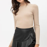 Florence Leather Mini Skirt