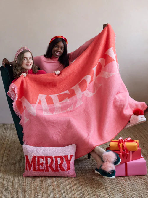 Merry Throw Blanket