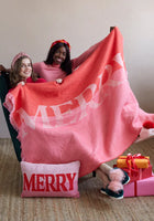Load image into Gallery viewer, Merry Throw Blanket
