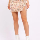Madonna Leopard Mini Skort