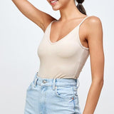 Look Both Ways Bodysuit // Nude