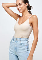 Load image into Gallery viewer, Look Both Ways Bodysuit // Nude
