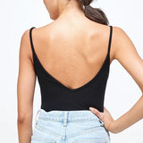 Look Both Ways Bodysuit // Black